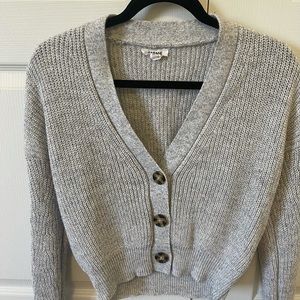 Grey Garage cropped cardigan